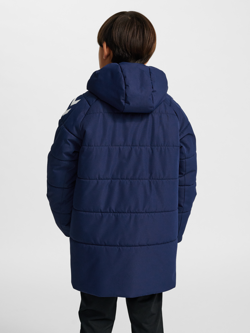hmlLEAD 2.0 BENCH JACKET KIDS, MARINE, model