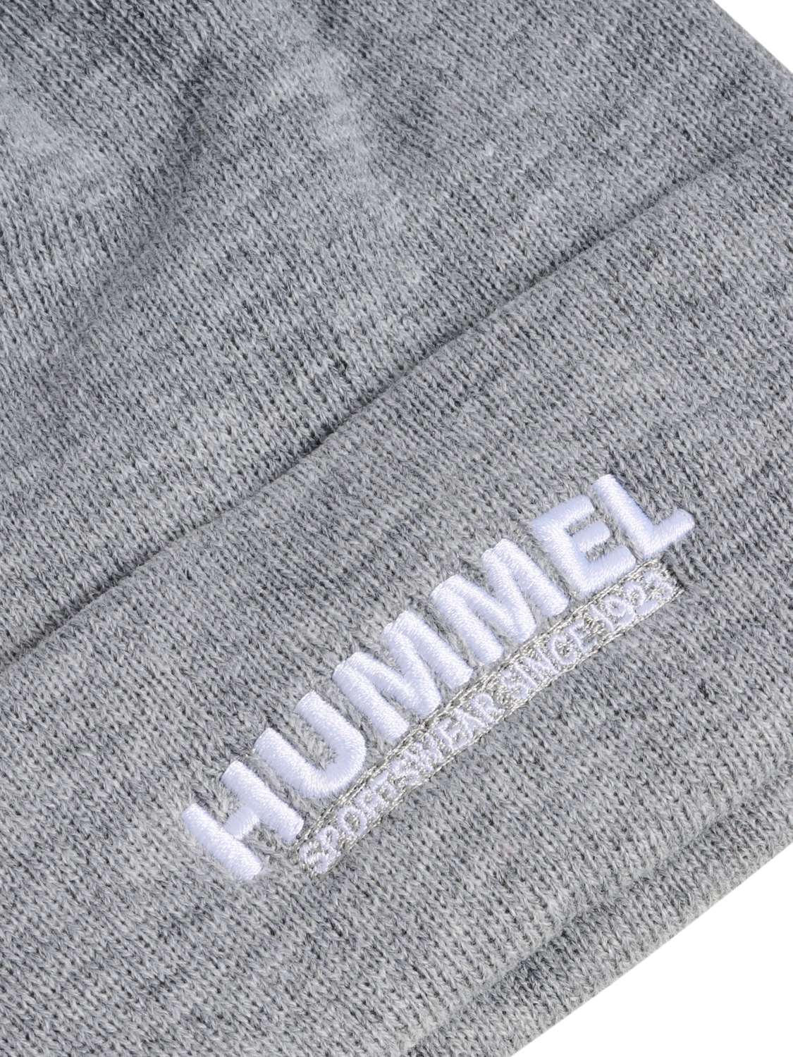 hmlLEGACY CORE BEANIE, GREY MELANGE, packshot