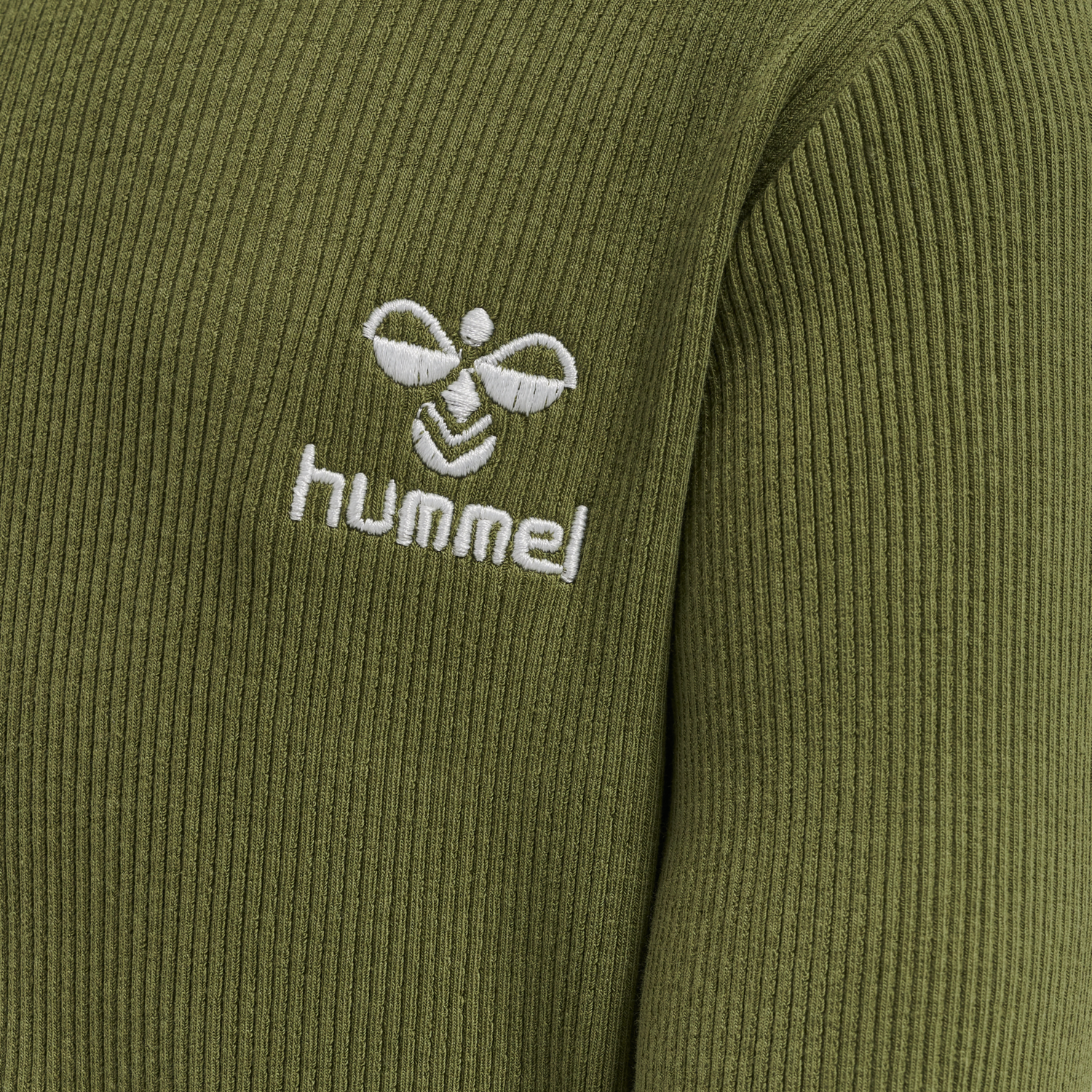 hmlSAMI T-SHIRT L/S, CAPULET OLIVE, packshot