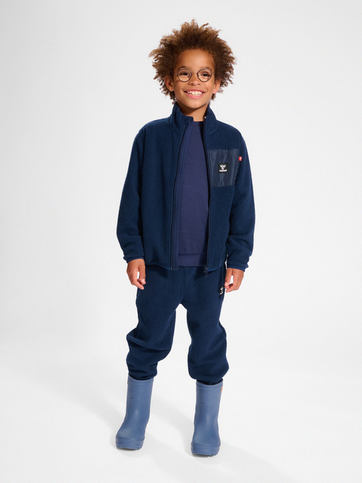 hmlATLAS FLEECE ZIP JACKET, 1009, model