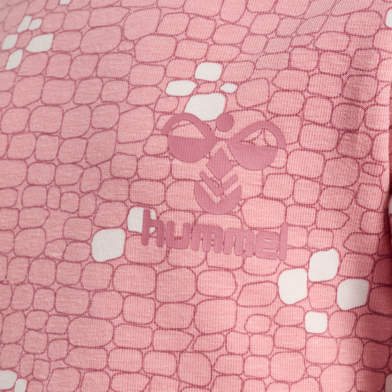 hmlZANZI DRESS S/S, BRIDAL ROSE, packshot