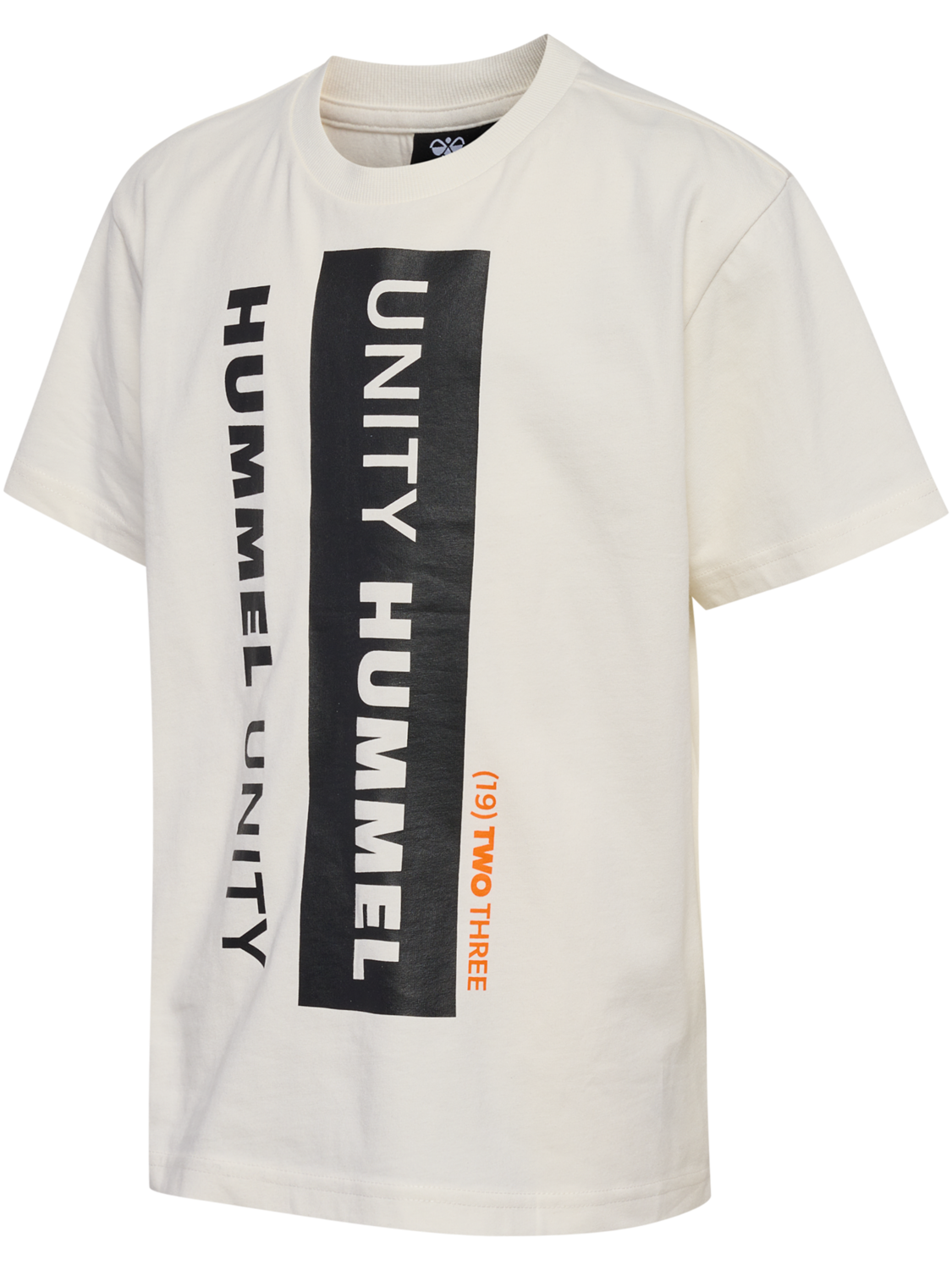 hmlUNITY T-SHIRT S/S, MARSHMALLOW, packshot