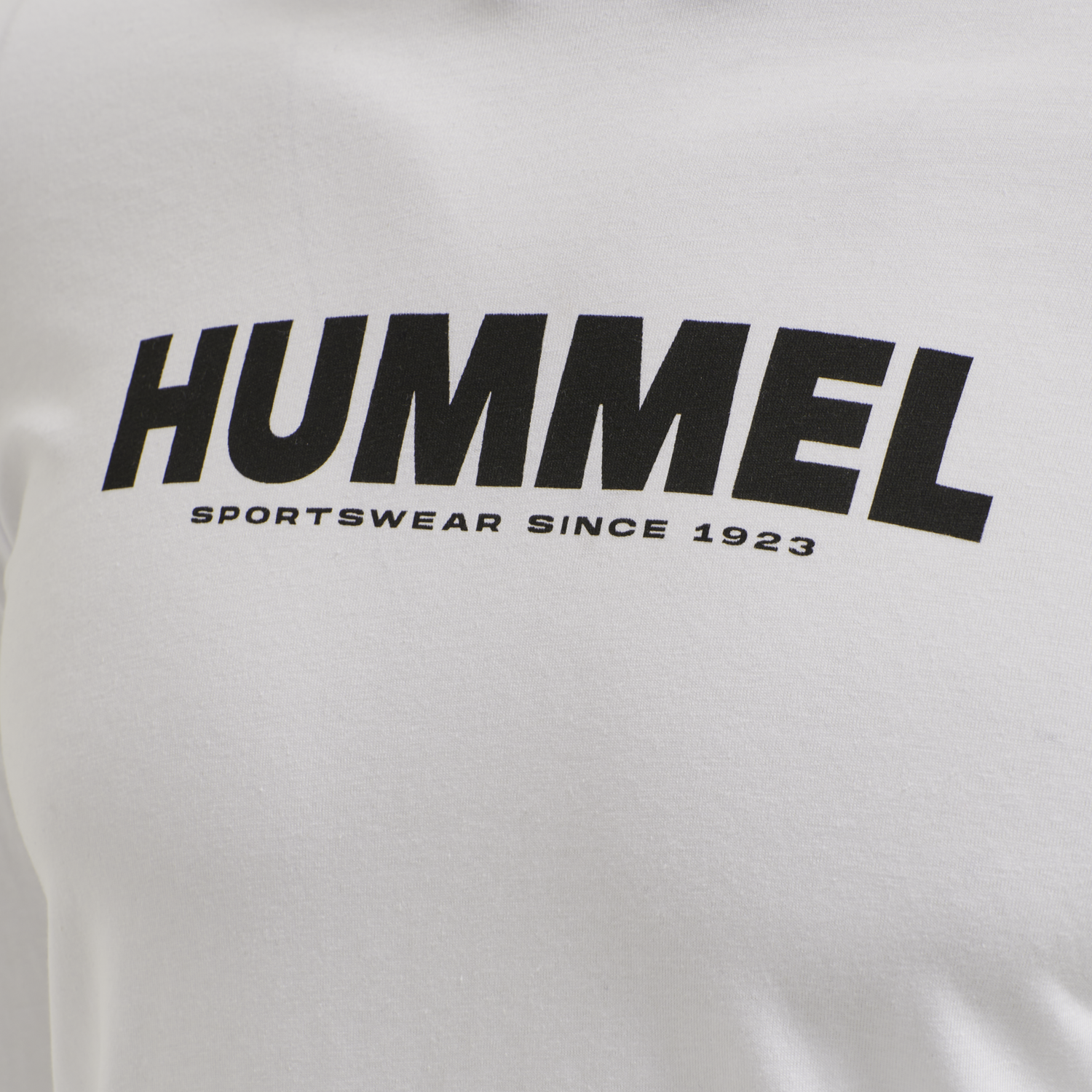 hmlLEGACY T-SHIRT L/S, WHITE, packshot