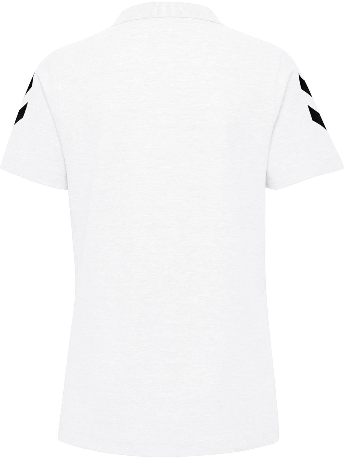 HMLGO COTTON POLO WOMAN, WHITE, packshot