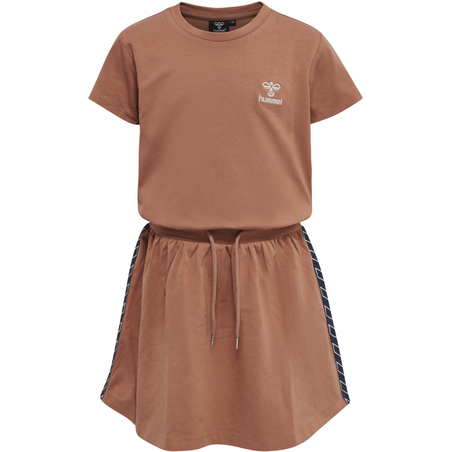 hmlHEDDA DRESS, COPPER BROWN, packshot