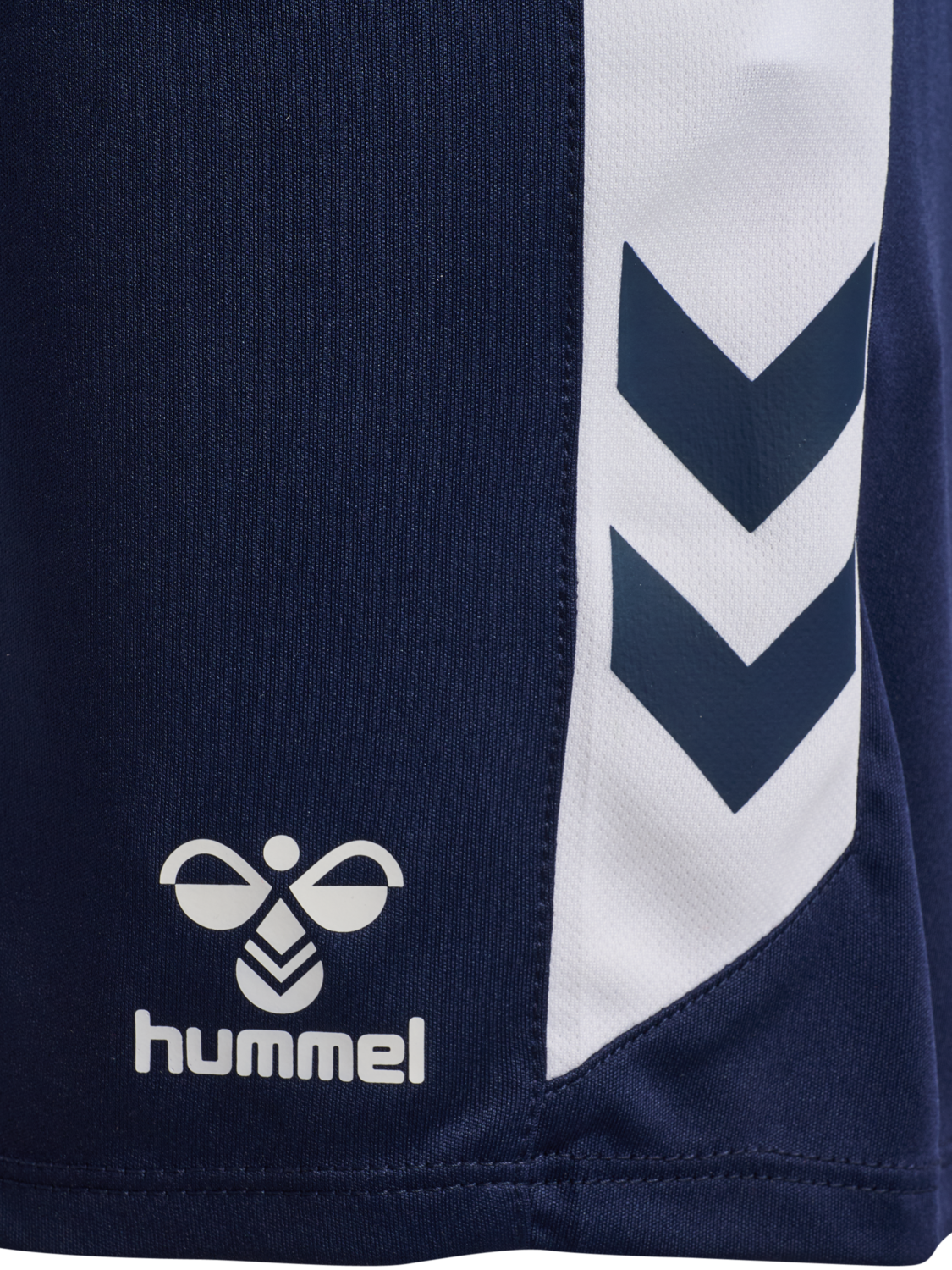 hmlMATCH SHORTS KIDS, MARINE/WHITE, packshot