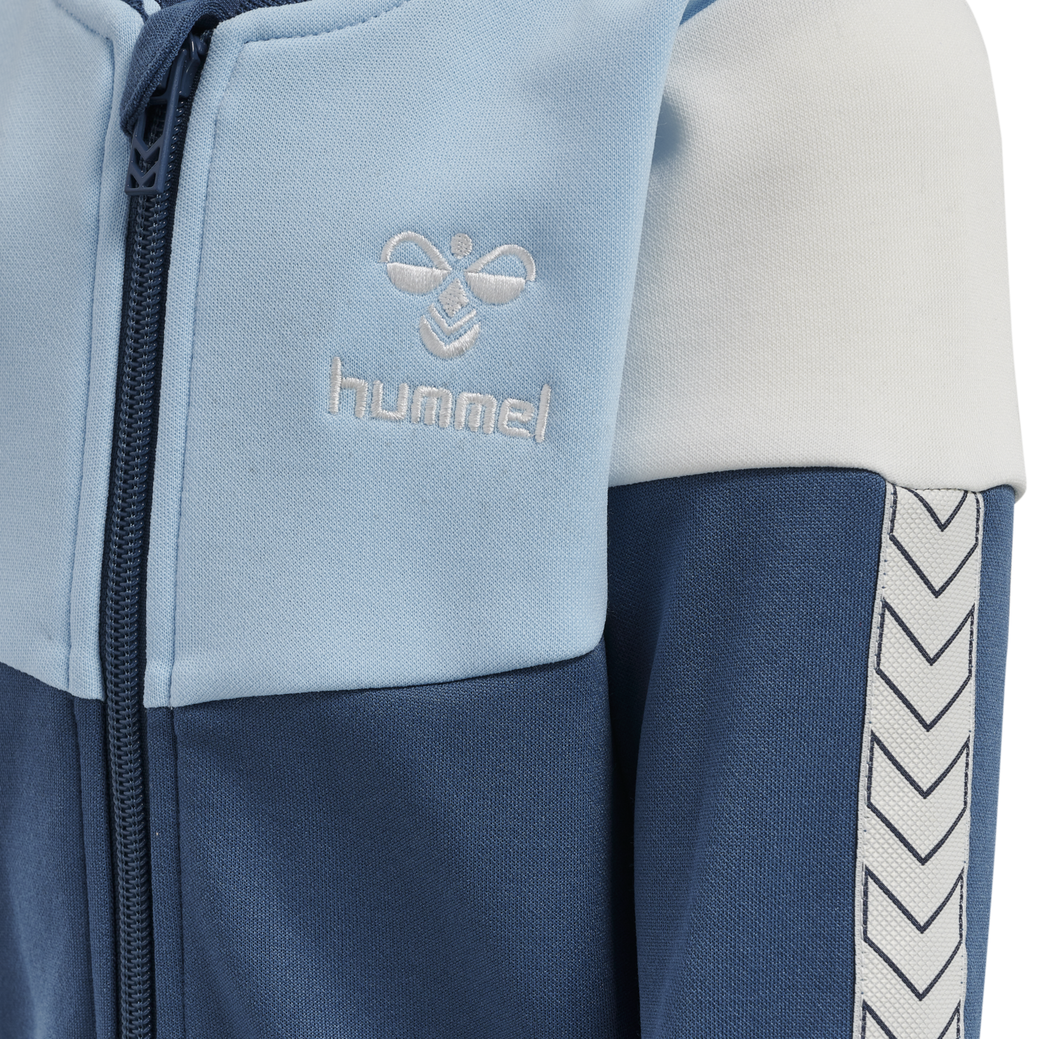hmlGRADY ZIP JACKET, ENSIGN BLUE, packshot