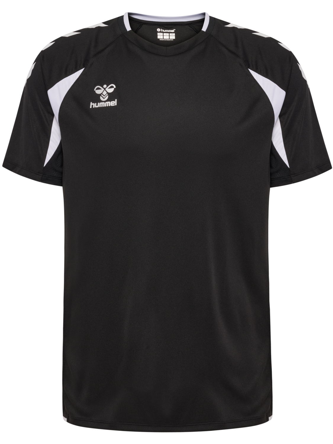 hmlCORE 2.0 JERSEY S/S, BLACK/WHITE, packshot