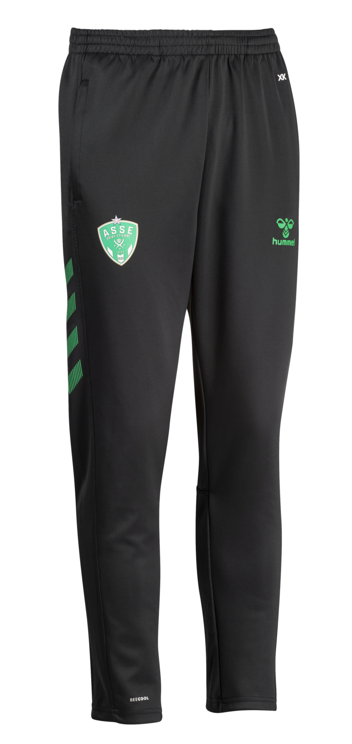 ASSE 22/23 TRAINING PANTS KIDS, BLACK, packshot
