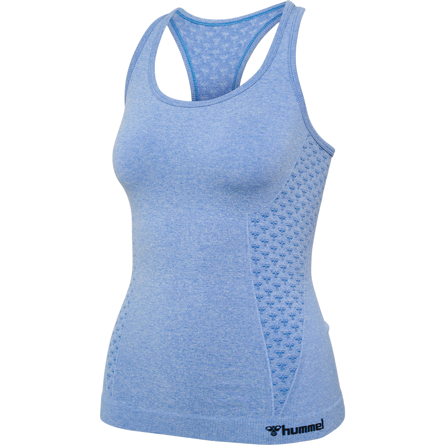 hmlCI SEAMLESS TOP, RIVIERA MELANGE, packshot