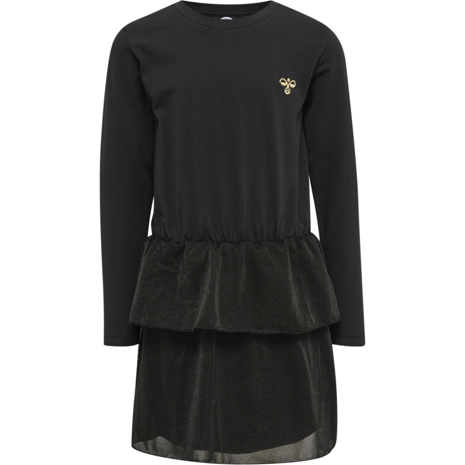 hmlELLY DRESS, BLACK, packshot