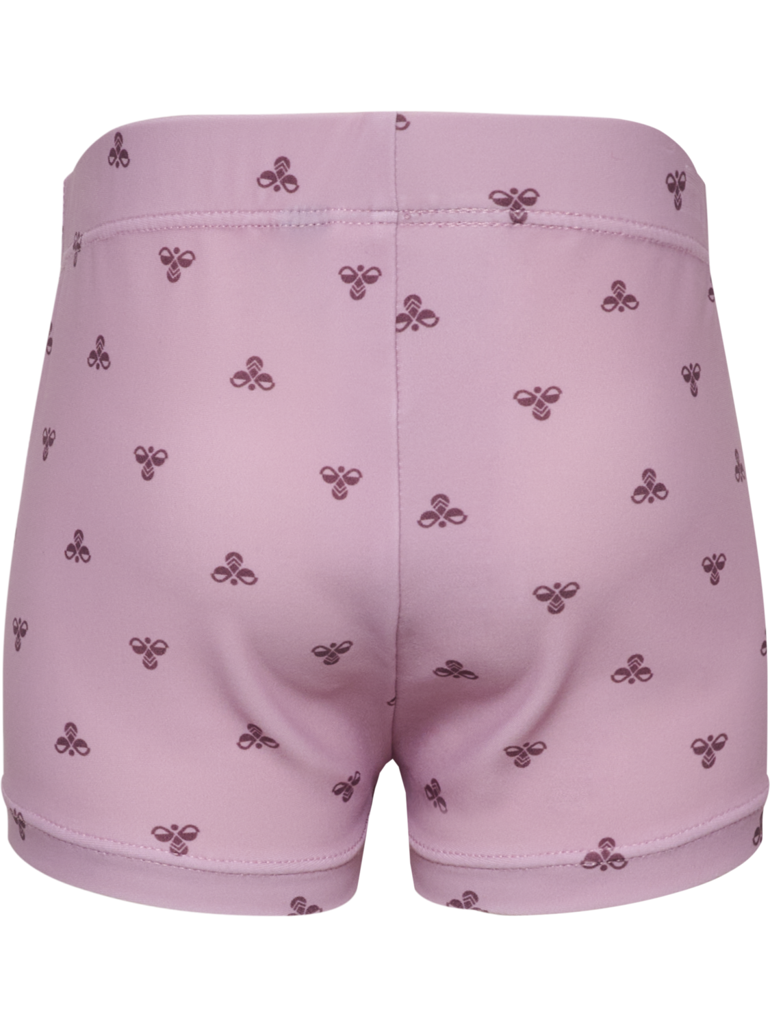 hmlMINI BEE AOP SWIM SHORTS, MAUVE SHADOW, packshot