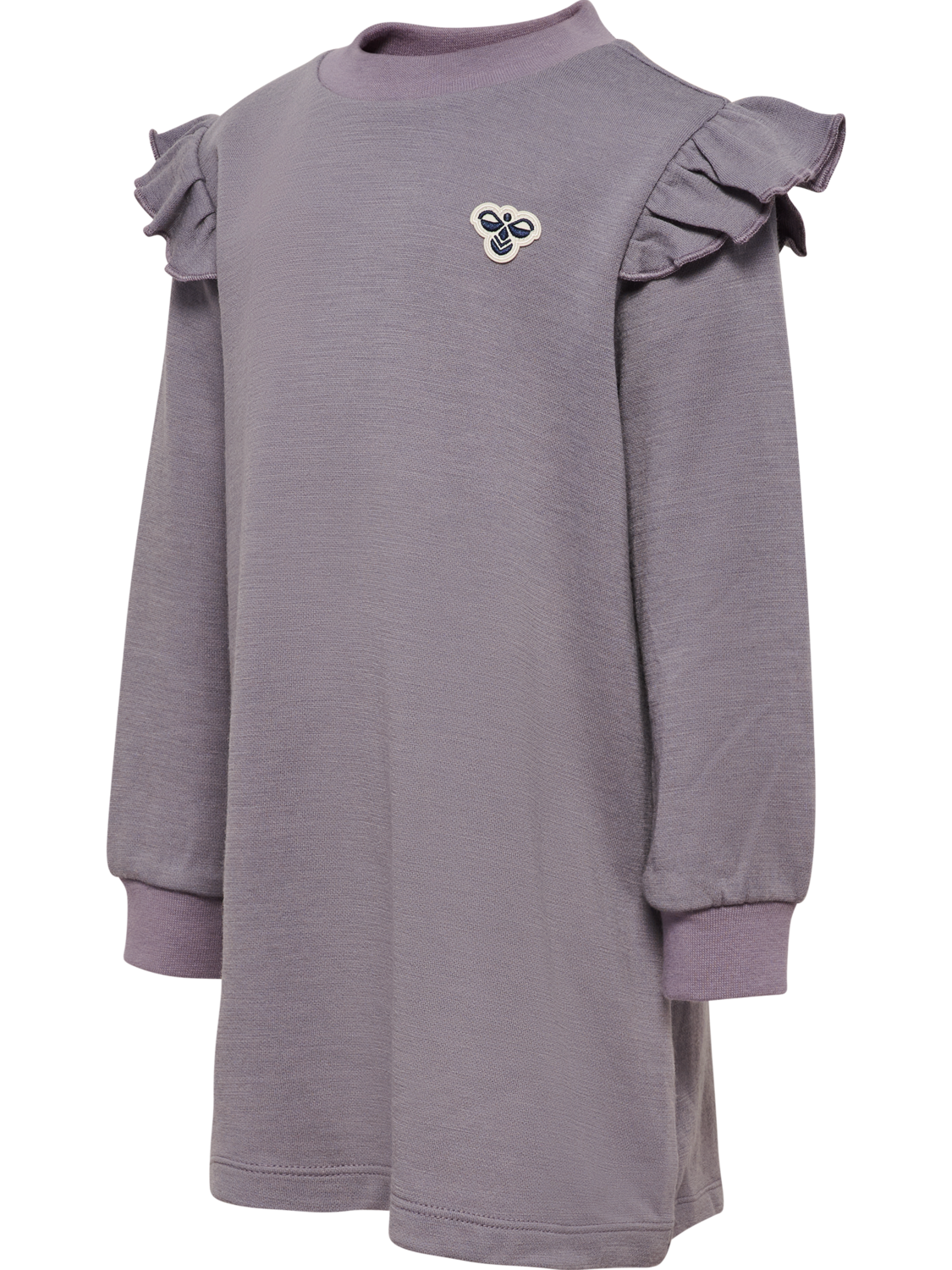 hmlMINI WOOL DRESS BEE, GRAY RIDGE, packshot