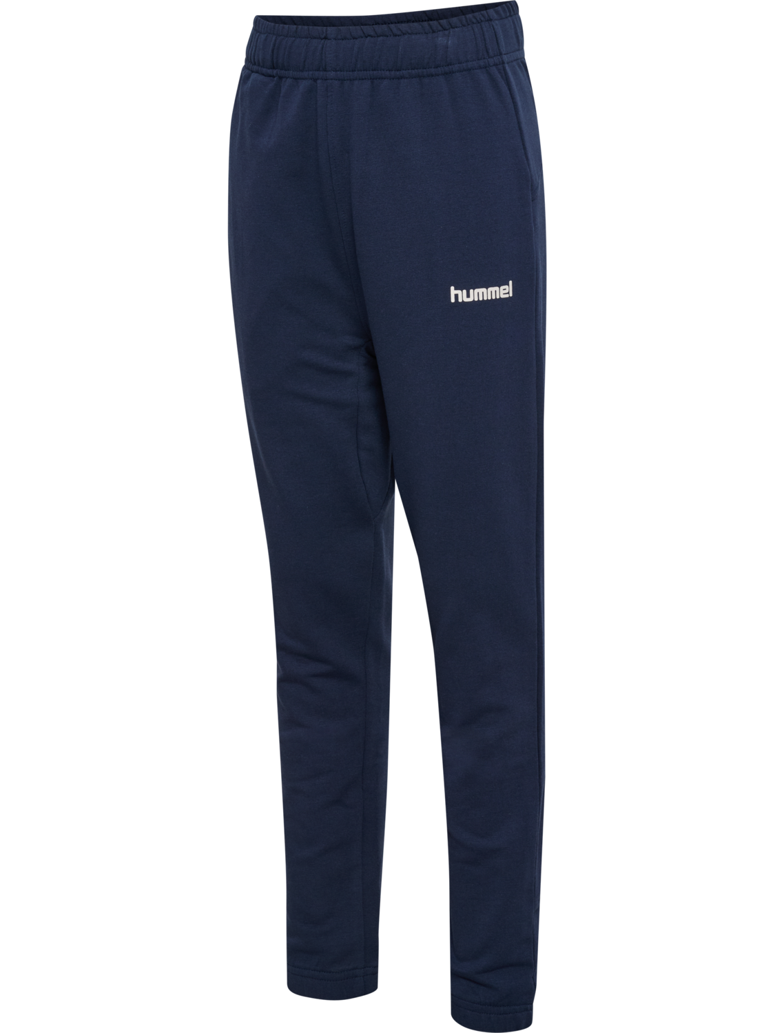 hmlJR REG LOGO ADJ WAIST PANTS, DRESS BLUES, packshot