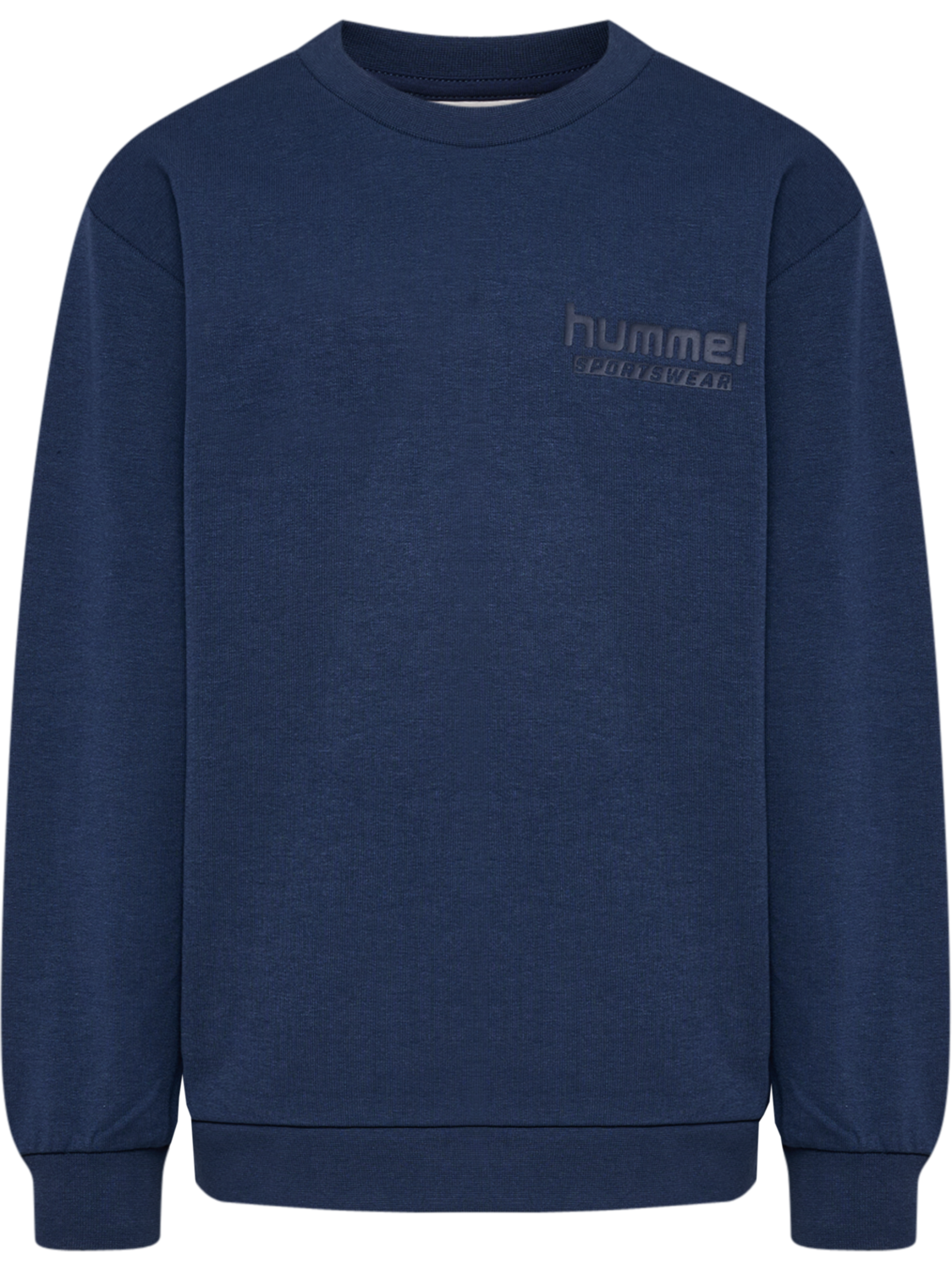 hmlJR BASE SWEAT SET, DRESS BLUES, packshot