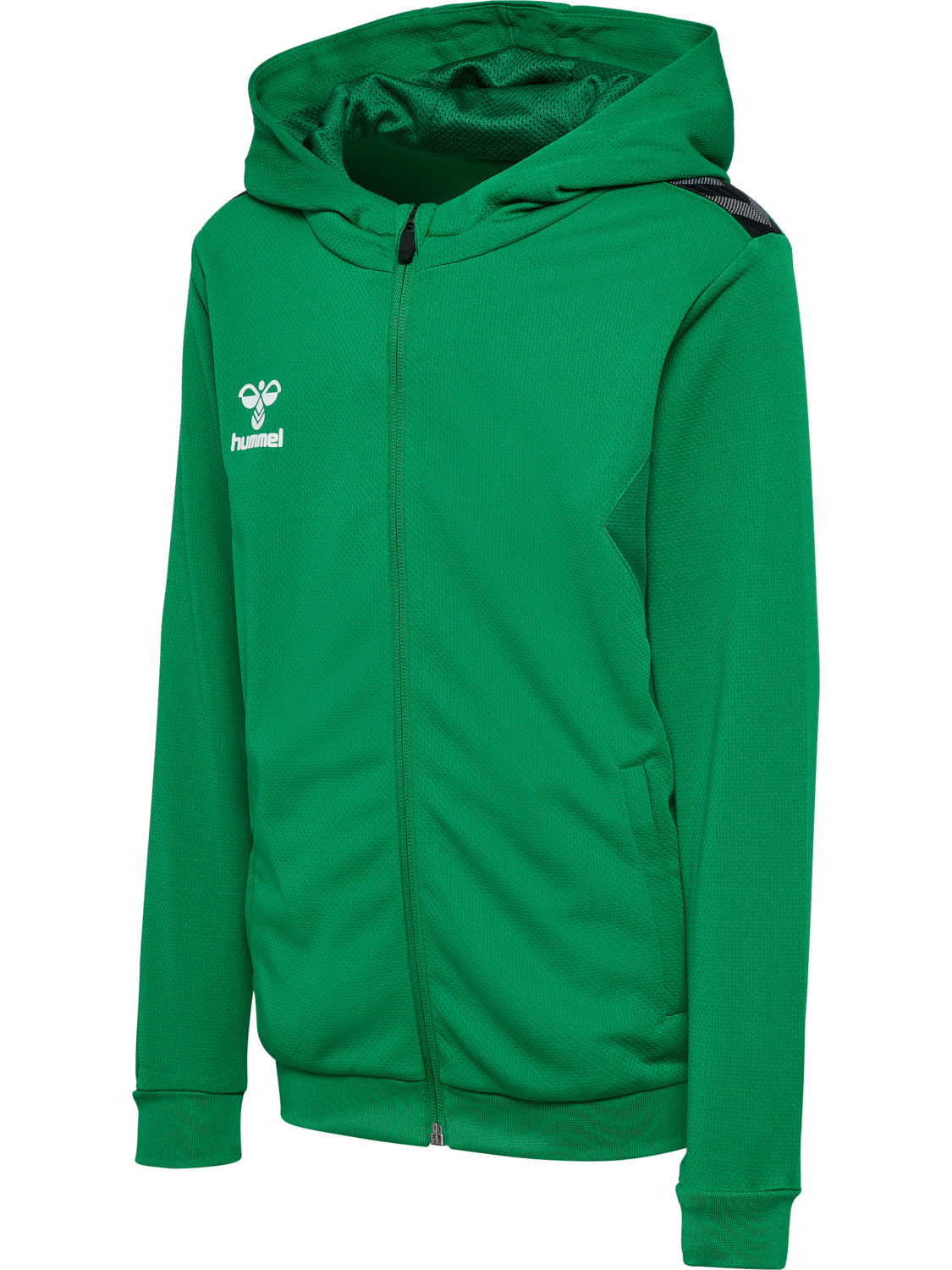 hmlAUTHENTIC PL ZIP HOODIE KIDS, JELLY BEAN, packshot