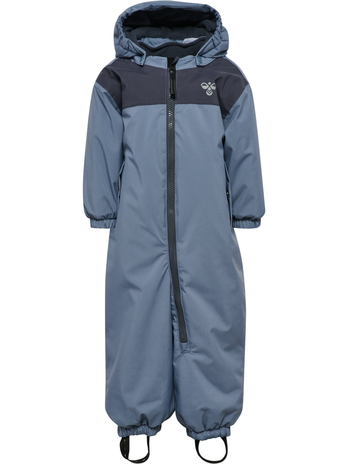 hmlMINI BLOCK SNOWSUIT WP, FLINT STONE, packshot