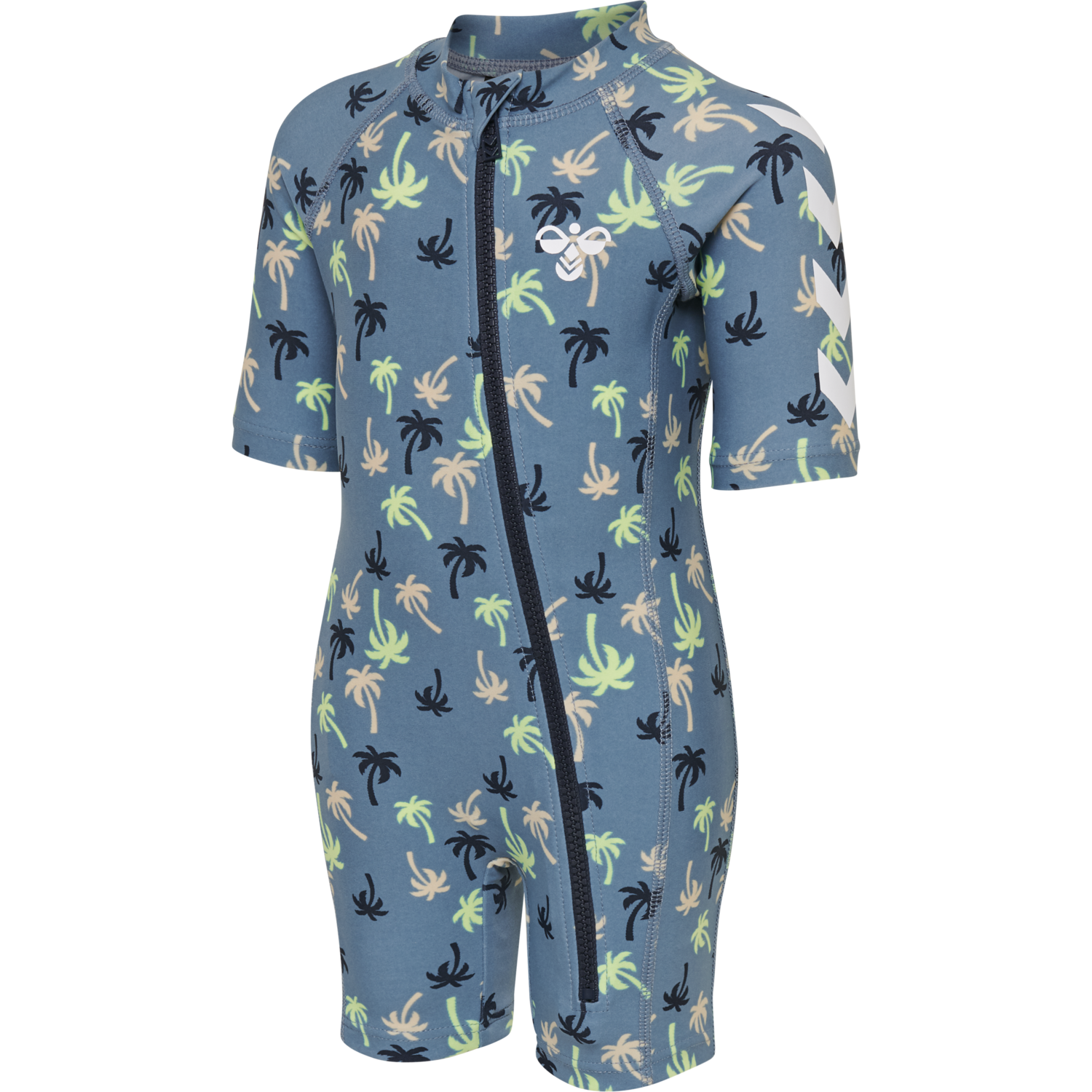 hmlBEACH SWIMSUIT, COPEN BLUE, packshot