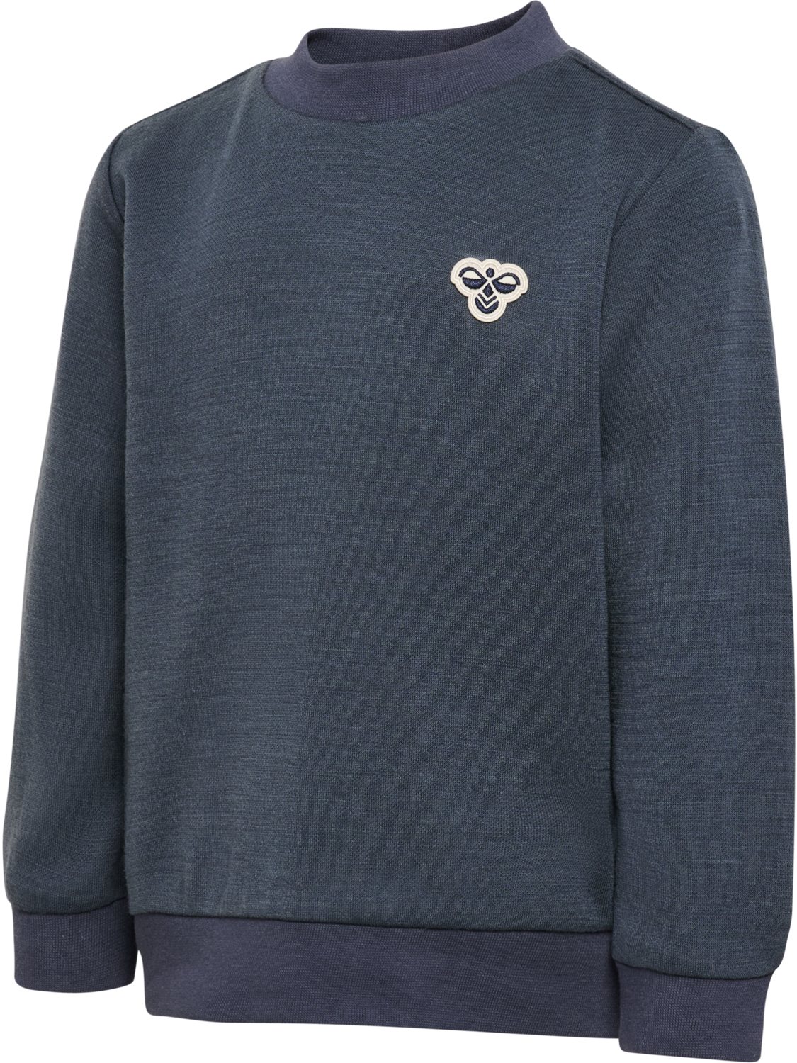 hmlMINI WOOL SWEATSHIRT BEE, OMBRE BLUE, packshot