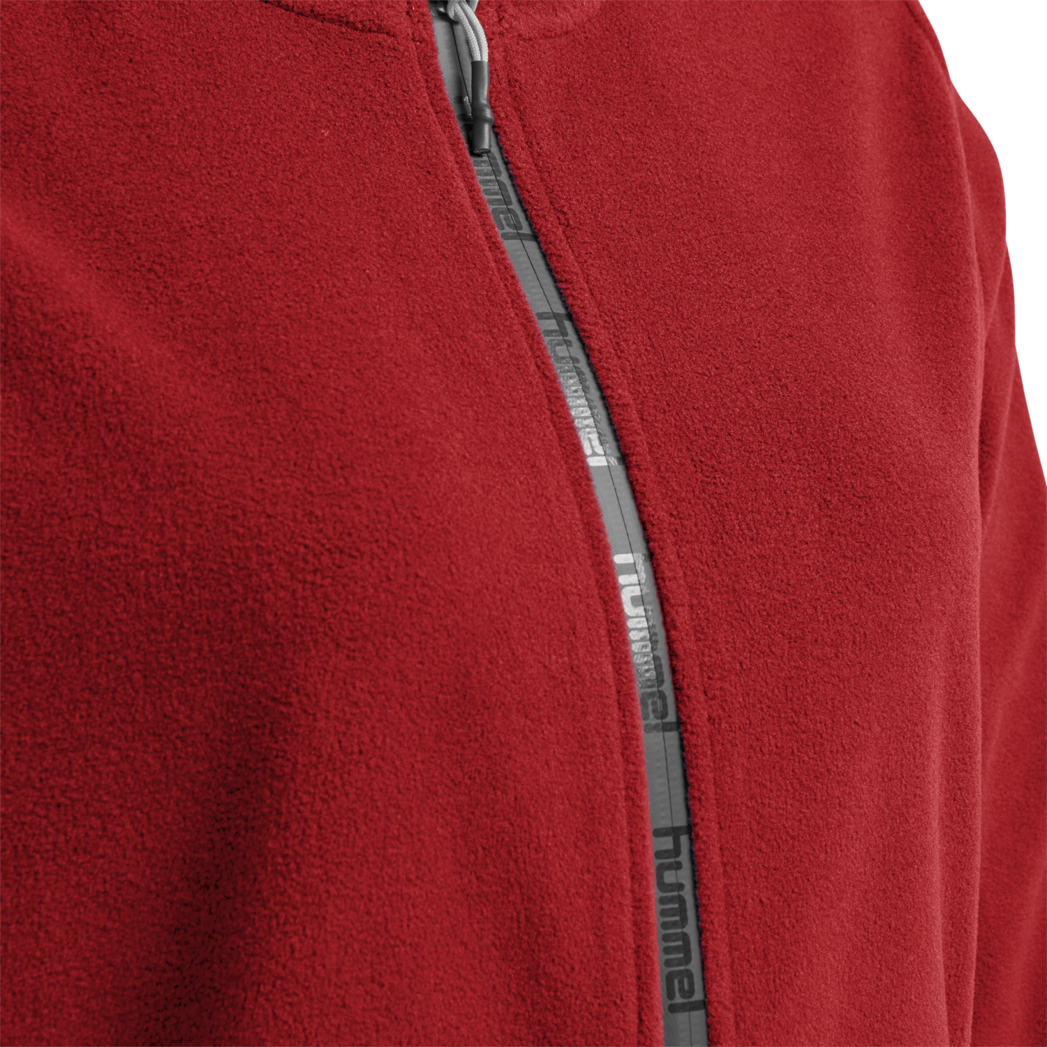 hmlNORTH FULL ZIP FLEECE JACKET WOM, TRUE RED, packshot