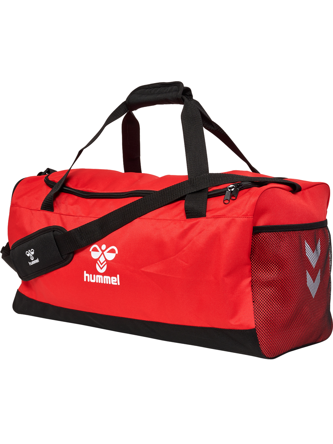 hmlCORE 2.0 SPORTS BAG, TRUE RED/BLACK, packshot