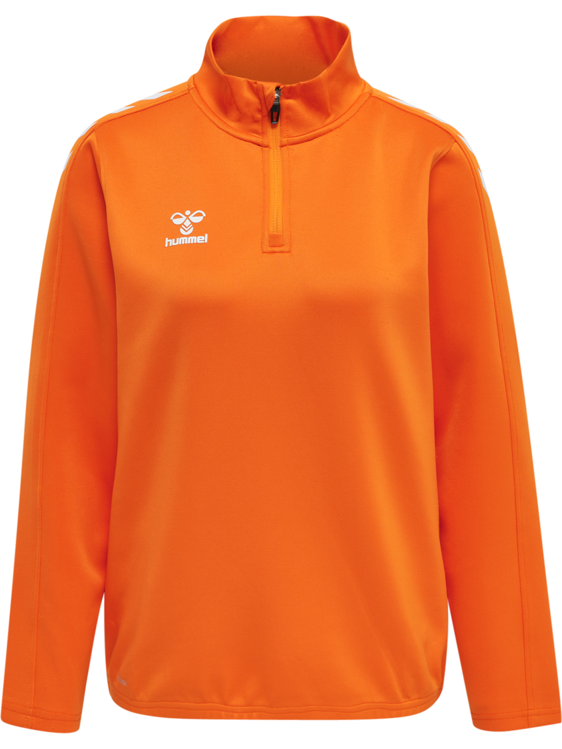 hmlCORE XK HALF ZIP SWEAT WOMAN, ORANGE TIGER, packshot