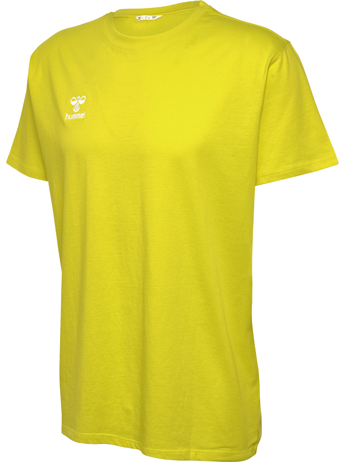hmlGO 2.0 T-SHIRT S/S, BLAZING YELLOW, packshot