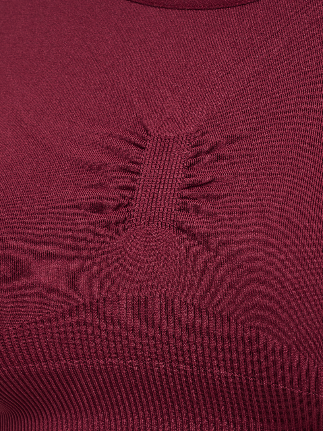 hmlMT SHAPING SEAMLESS SPORTS TOP, ZINFANDEL, packshot