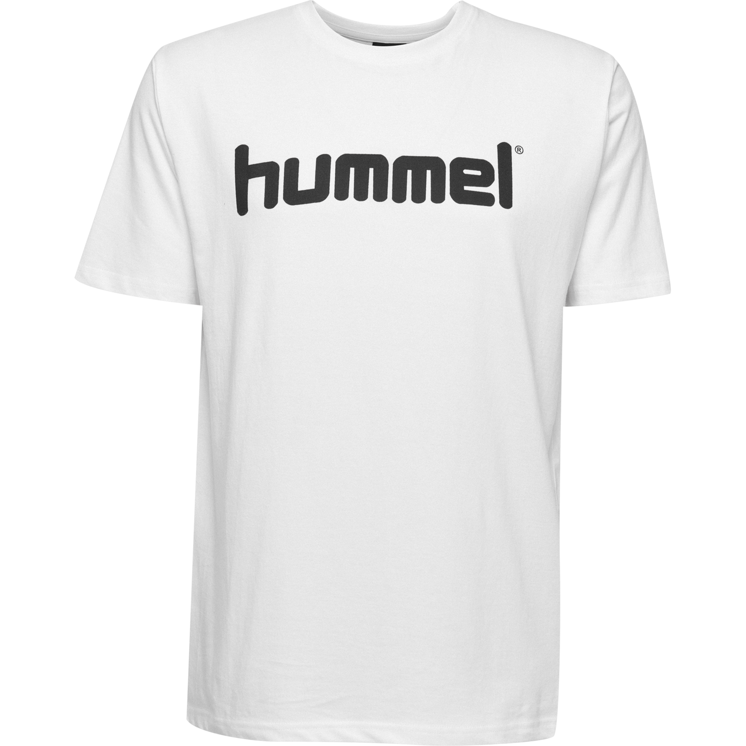 HMLGO COTTON LOGO T-SHIRT S/S, WHITE, packshot