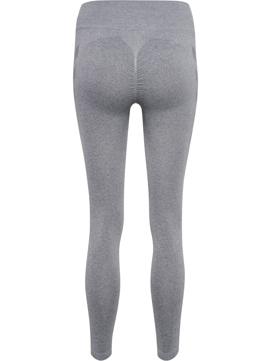hmlCI SEAMLESS MW SCRUNCH TIGHT, GREY MELANGE, packshot