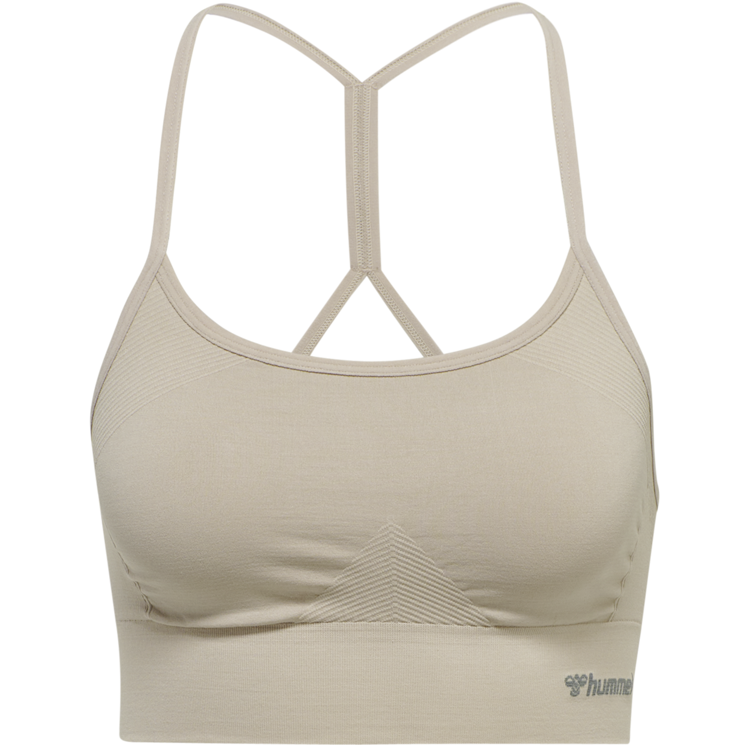 hmlTIFFY SEAMLESS SPORTS TOP, CHATEAU GRAY, packshot