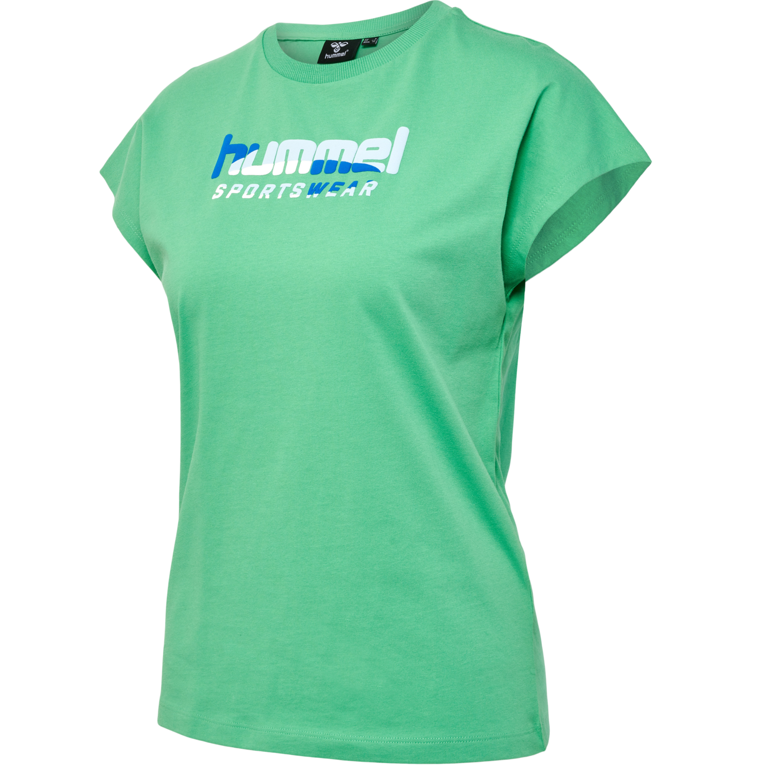 hmlLGC JASIRA T-SHIRT, GREEN SPRUCE, packshot