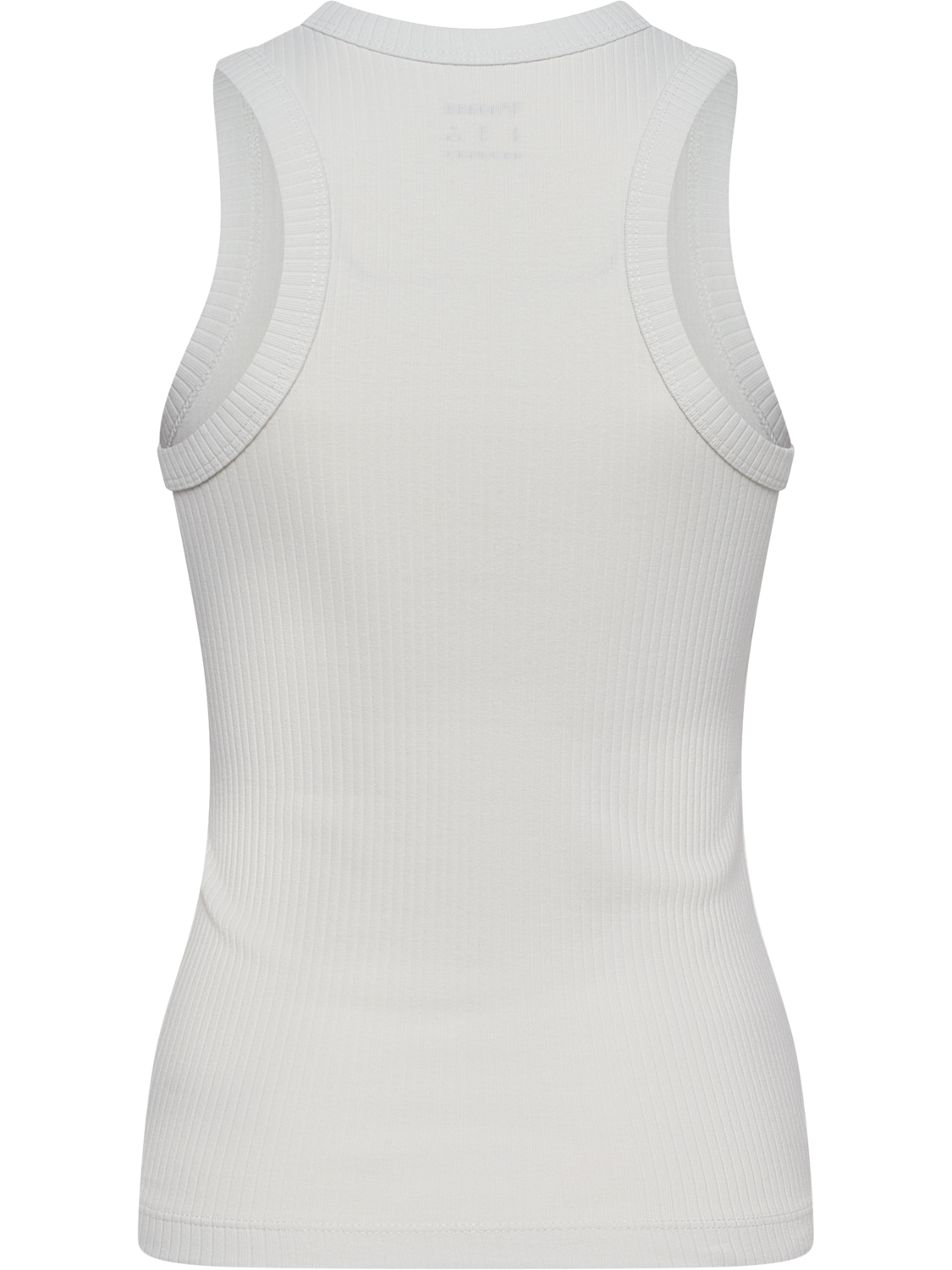 hmlFOUNDATION RIB TANK TOP, BLANC DE BLANC, packshot