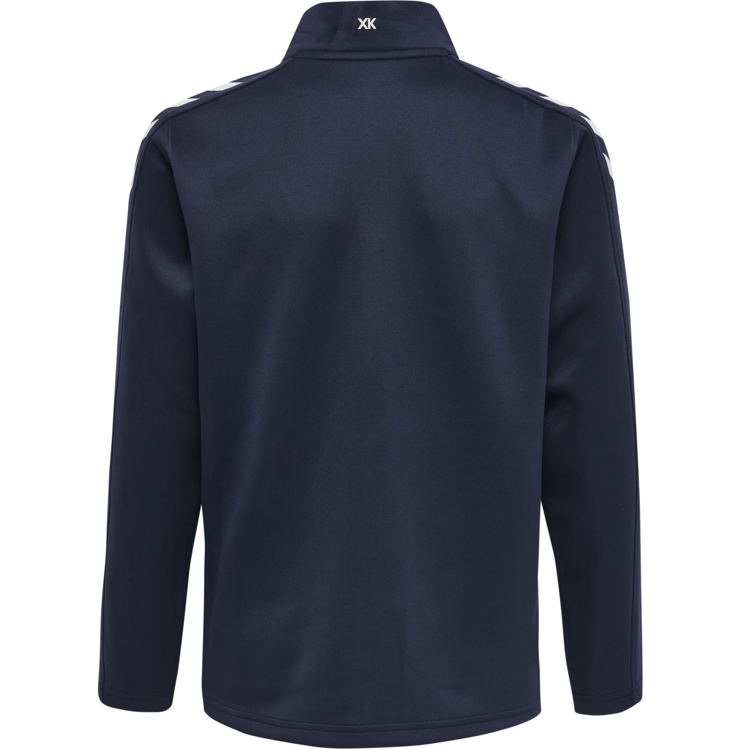 hmlCORE XK POLY ZIP SWEAT KIDS, MARINE, packshot
