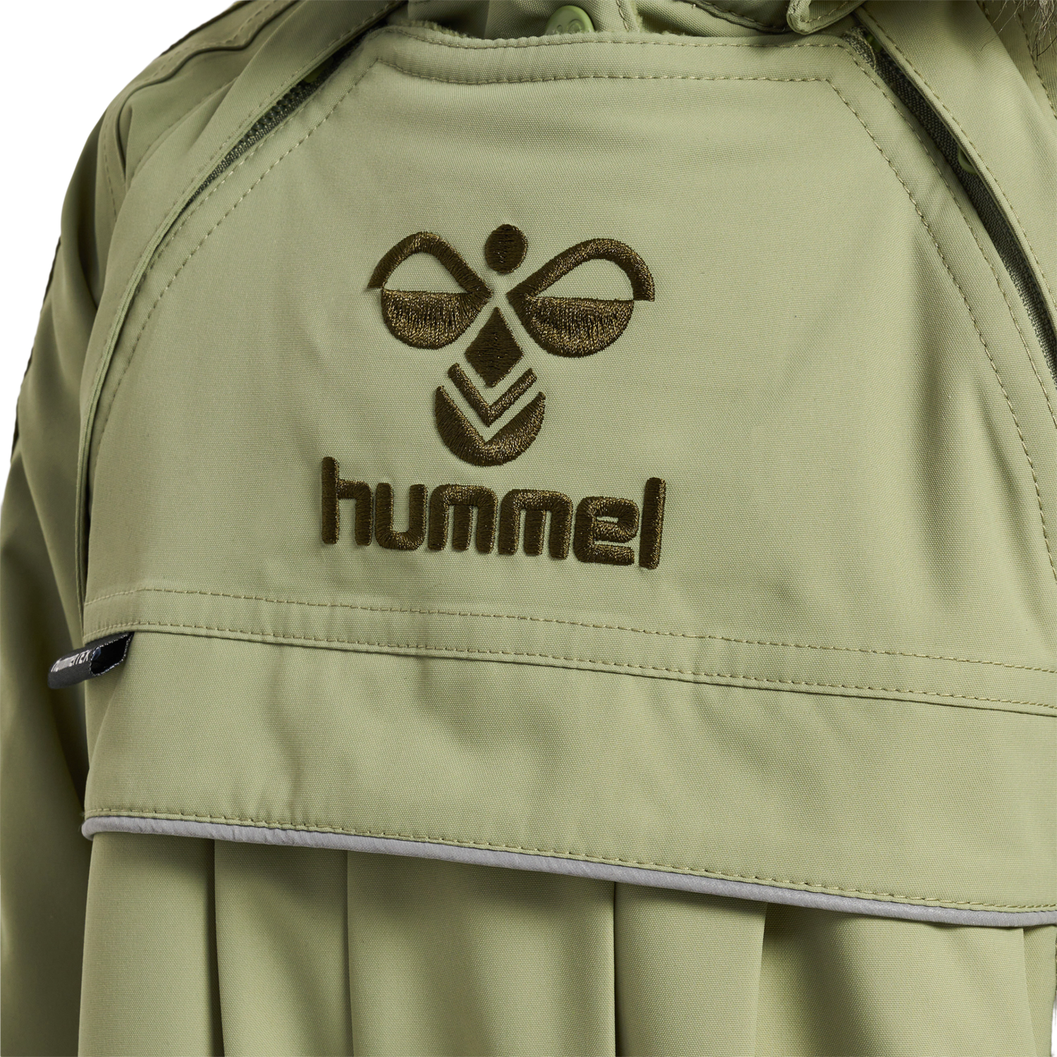 hmlMOON TEX SNOWSUIT, OIL GREEN, packshot