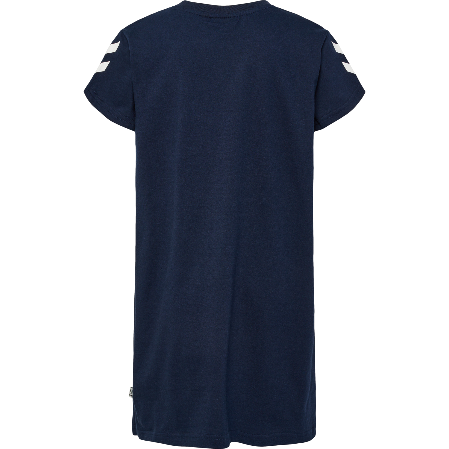 hmlMILLE T-SHIRT DRESS S/S, BLACK IRIS, packshot