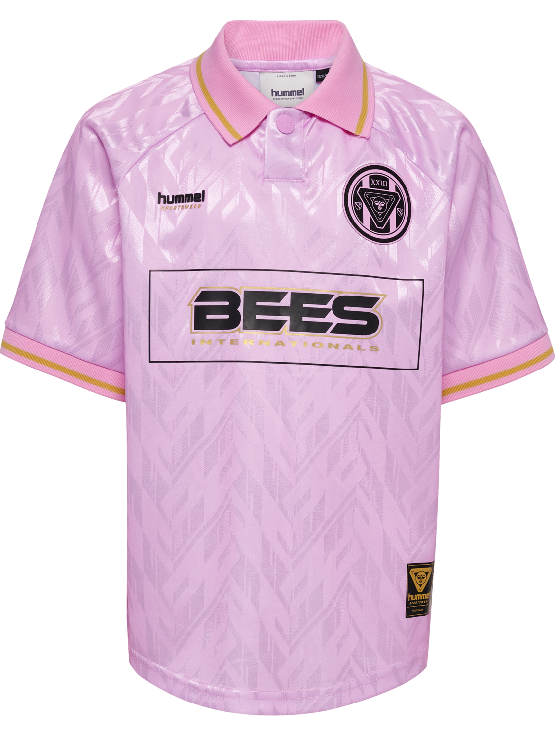 hmlJR LOOSE BAY SOCCER JERSEY S/S, PASTEL LAVENDER, packshot