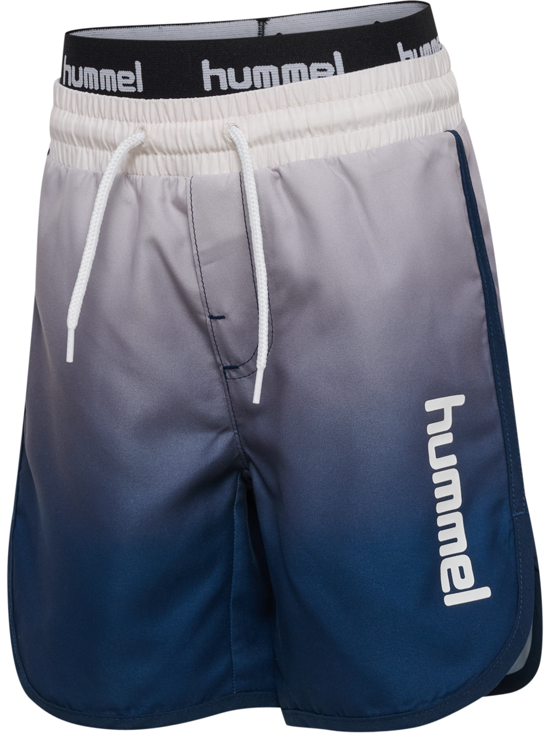hmlJR REG LONG BOARD SHORTS, DRESS BLUES, packshot