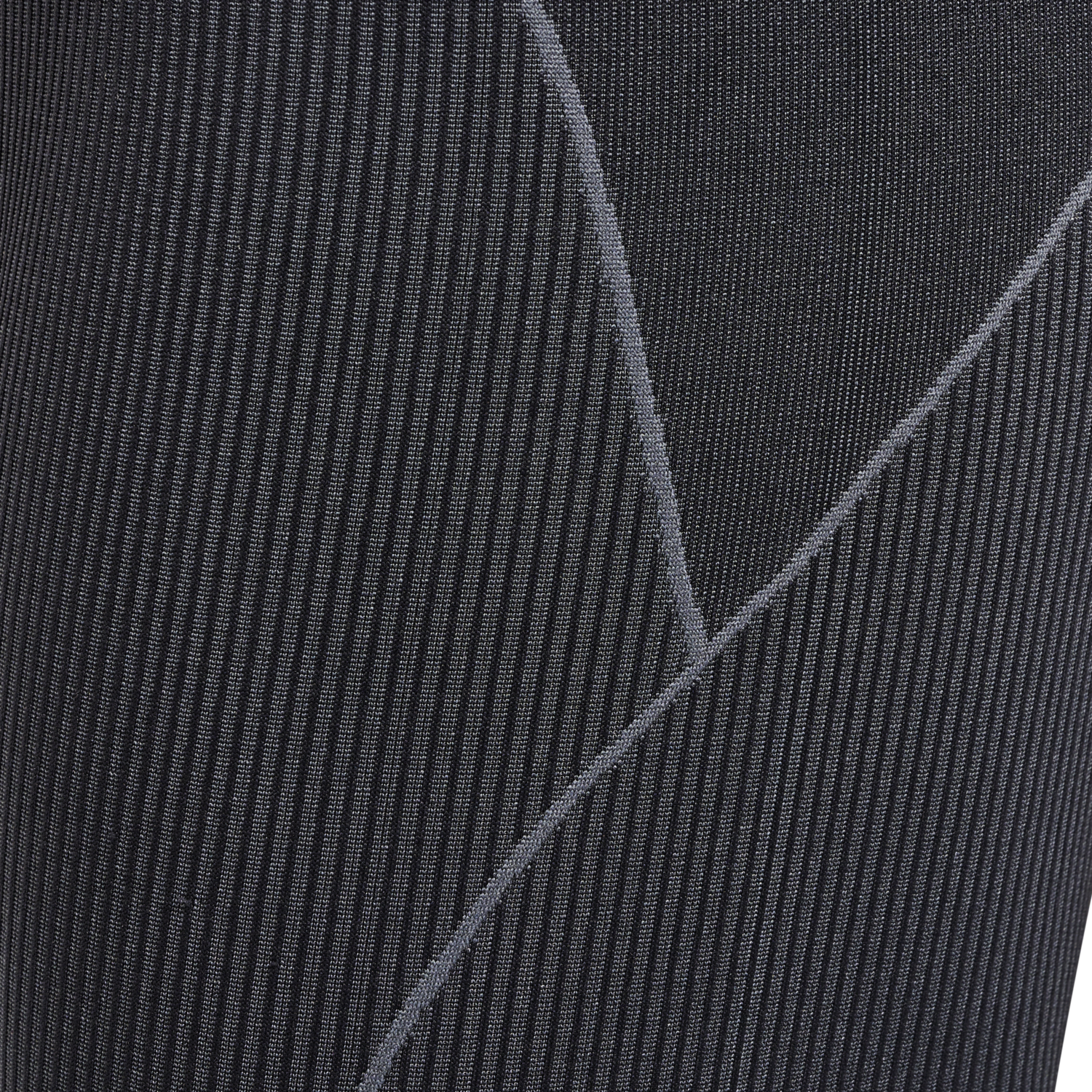 hmlTE CHRISTEL SEAMLESS MW TIGHTS, BLACK/ASPHALT MELANGE, packshot