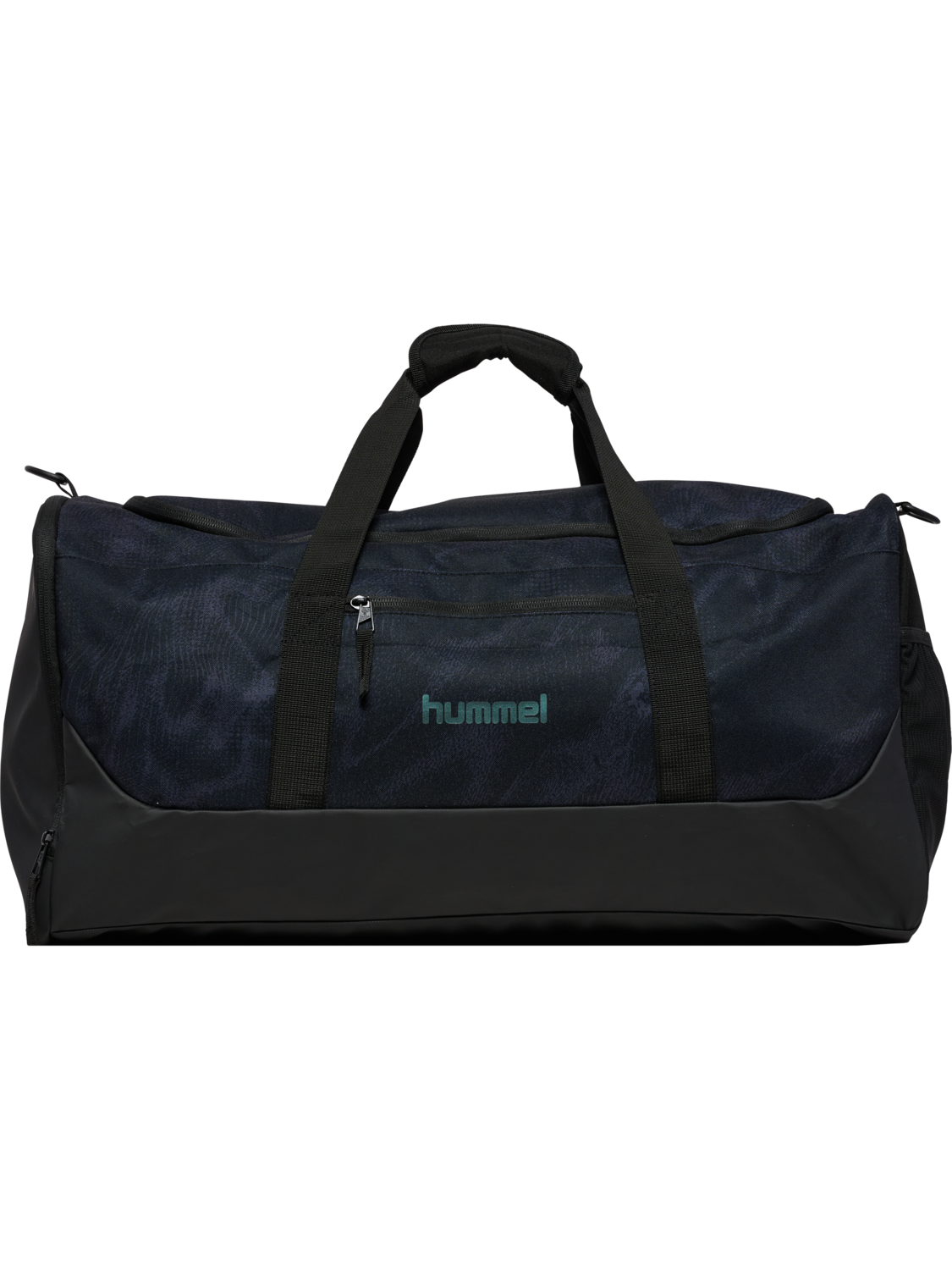 hmlBLAZE26 LEAD SPORTS BAG MEDIUM, BLACK/ASPHALT, packshot