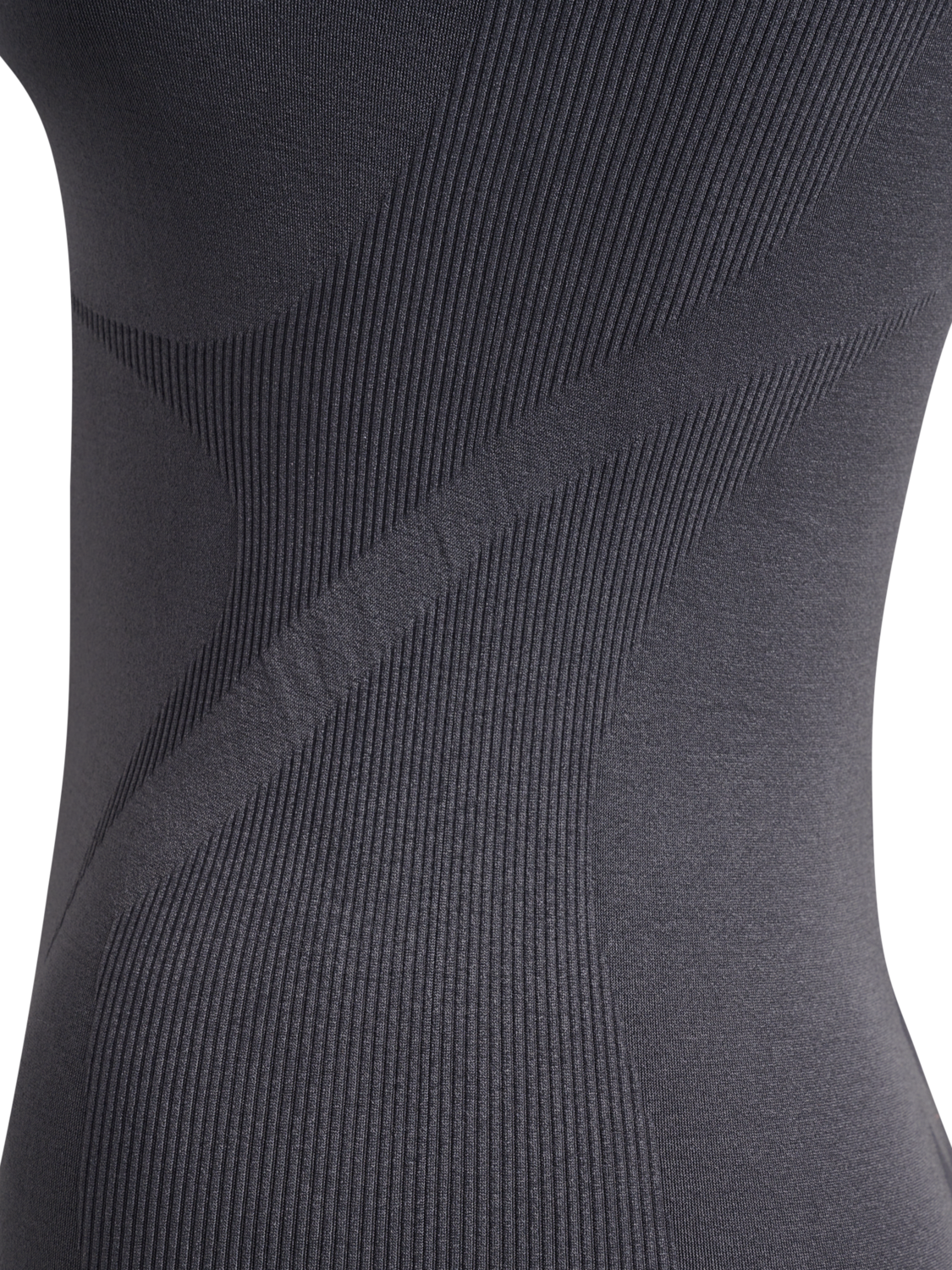 hmlTIF SEAMLESS TOP, BLACKENED PEARL, packshot