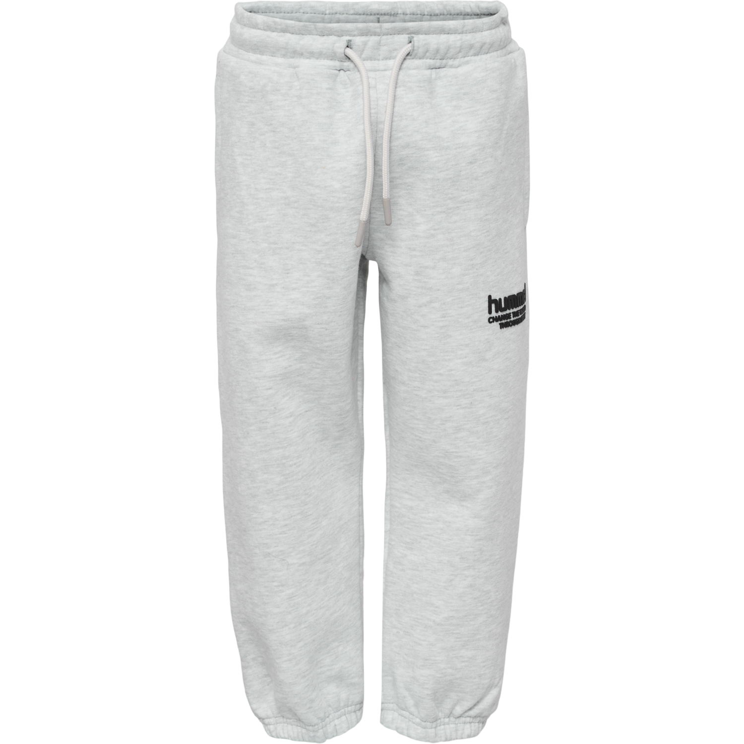 hmlPURE PANTS, ULTRA LIGHT GREY MELANGE, packshot