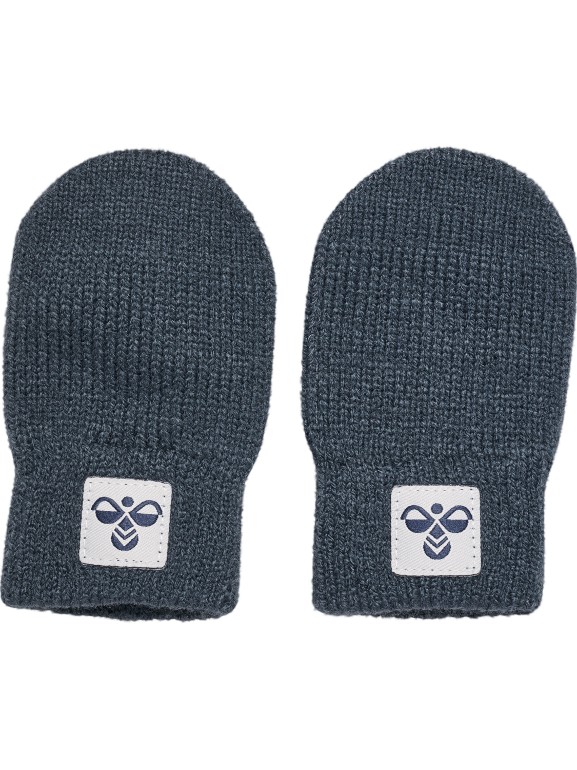 hmlMINI KNIT MITTENS 2-PACK, OMBRE BLUE, packshot