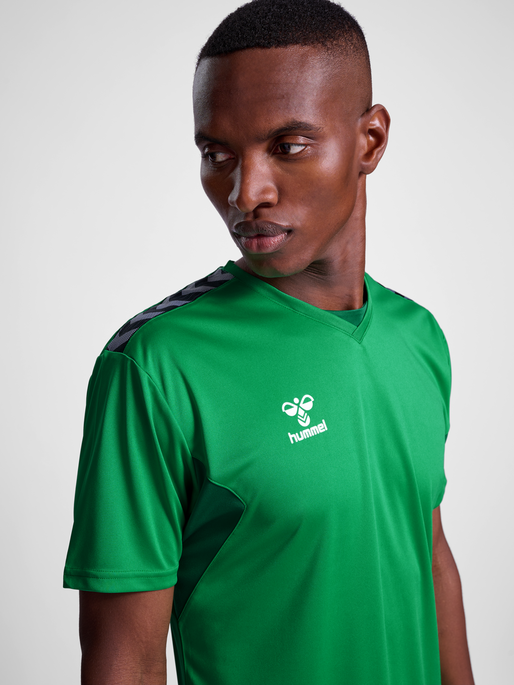 hmlAUTHENTIC PL JERSEY S/S, JELLY BEAN, model