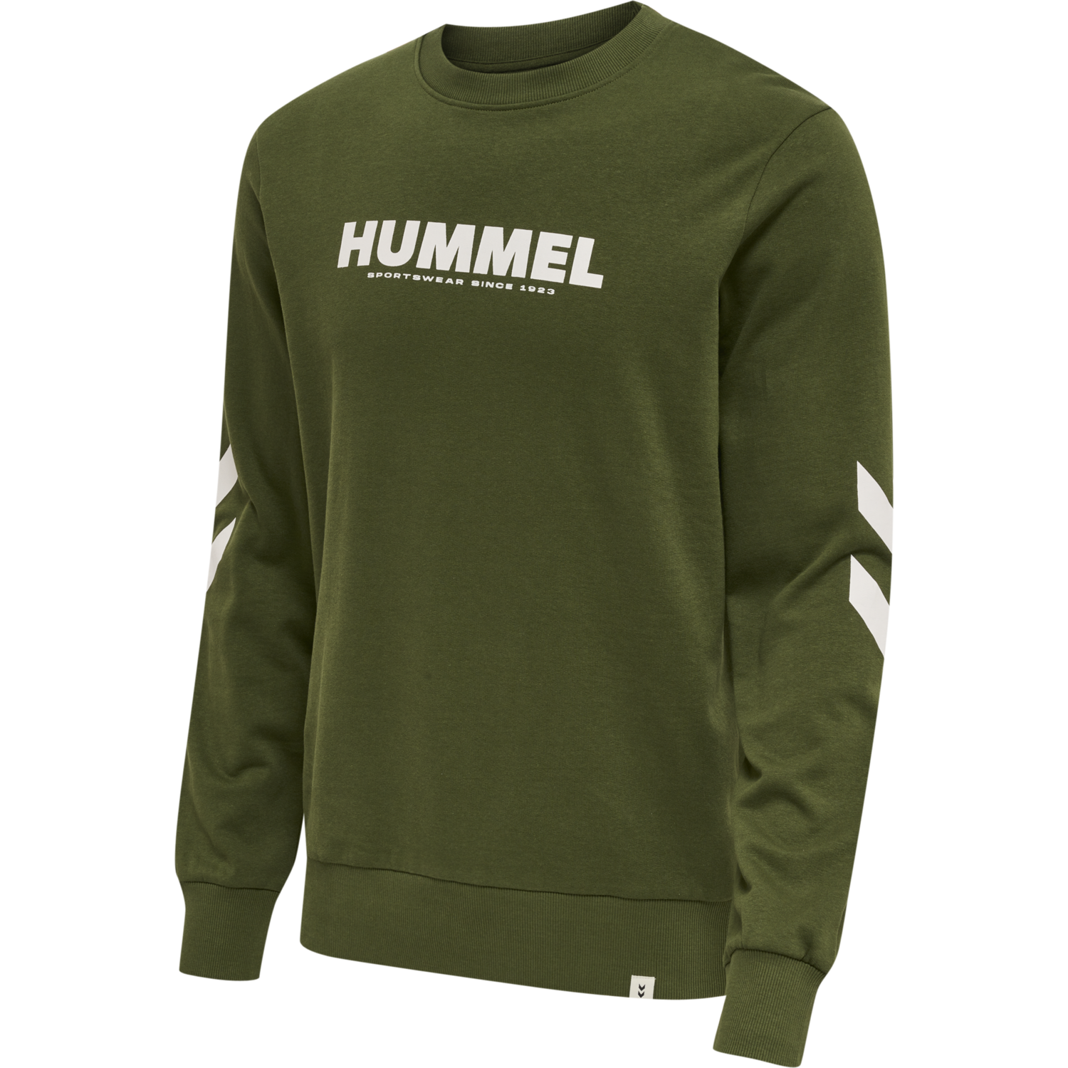hmlLEGACY SWEATSHIRT, RIFLE GREEN, packshot