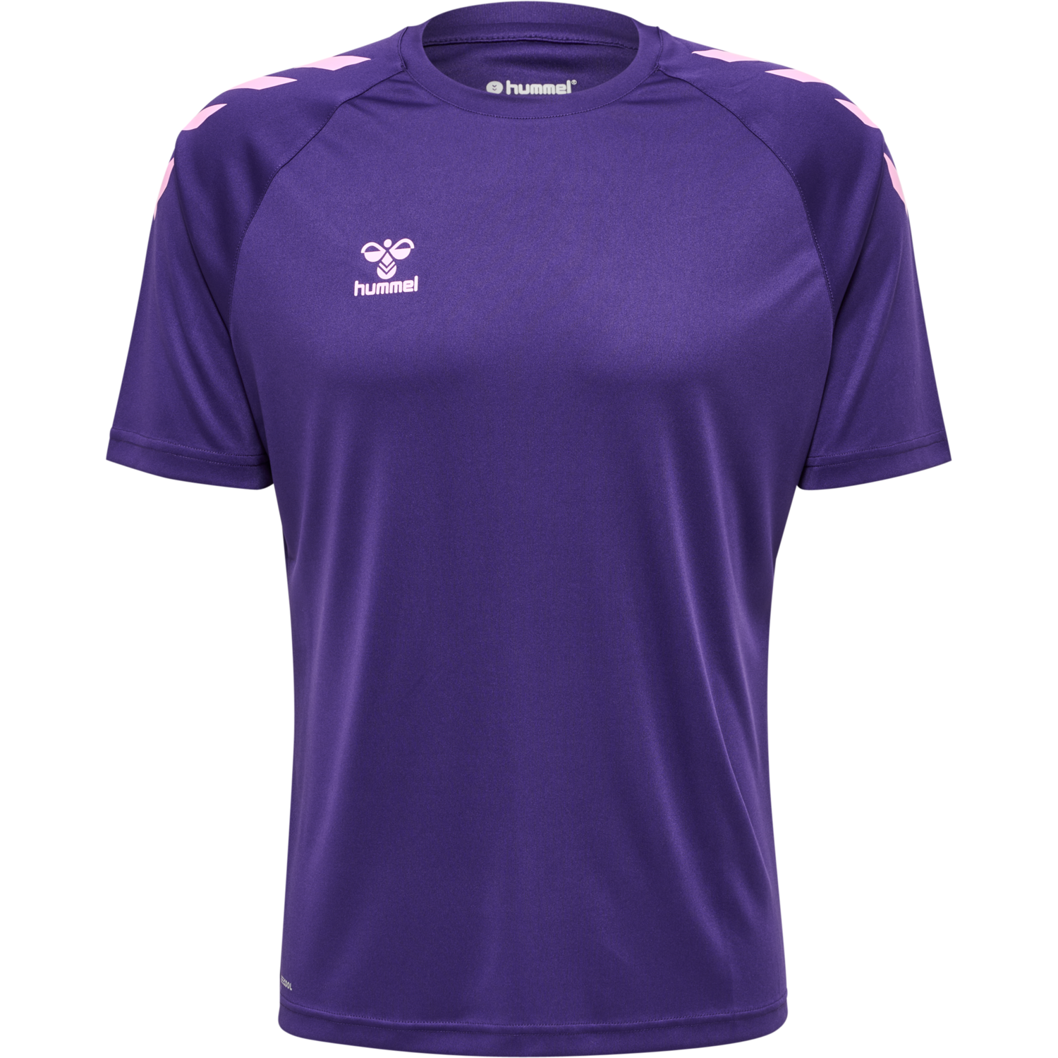 hmlCORE XK CORE POLY T-SHIRT S/S, ACAI, packshot