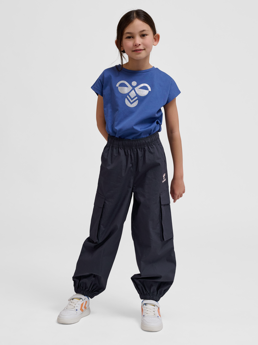 hmlMARIA ADJUST WAIST PANTS, PARISIAN NIGHT, model