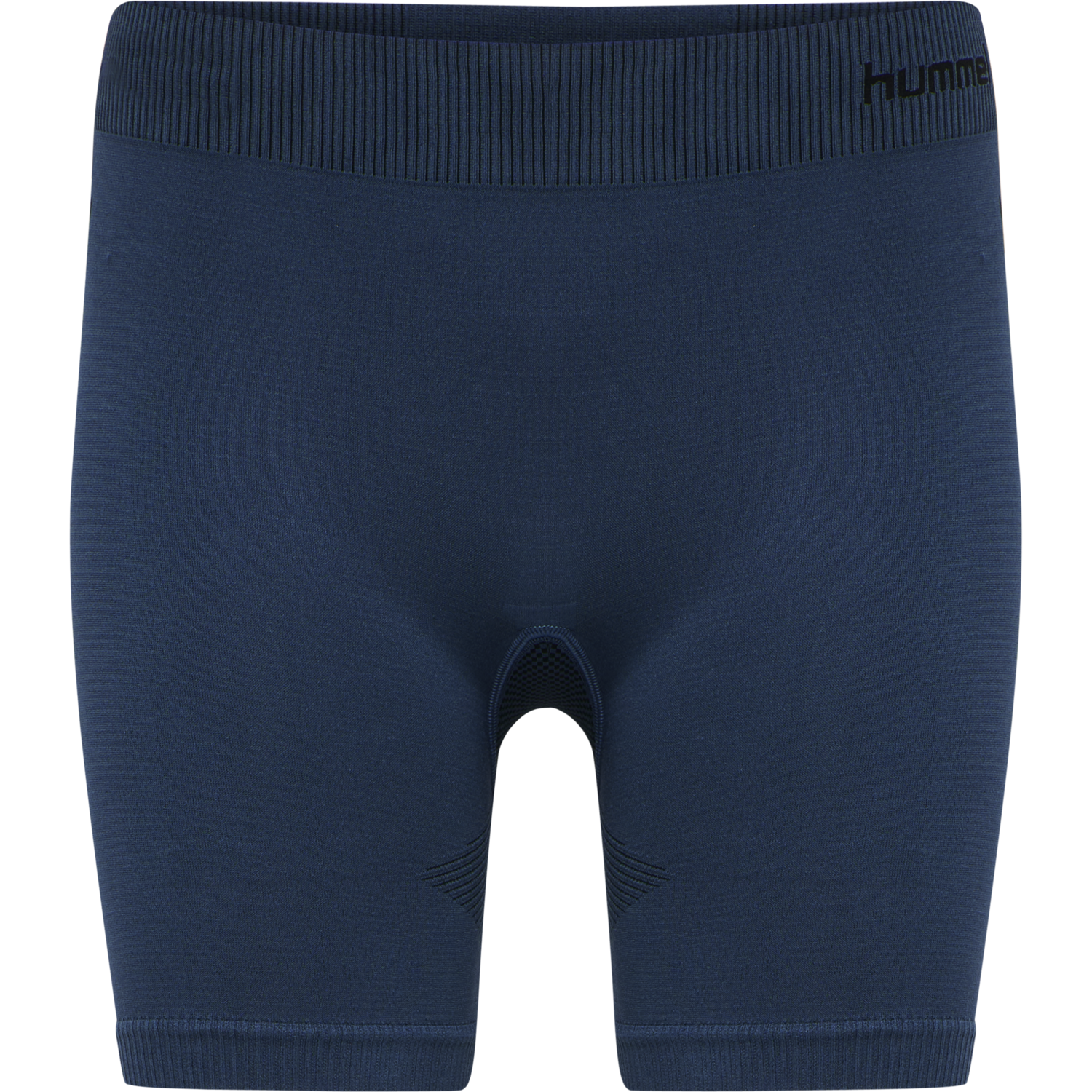 HUMMEL FIRST SEAMLESS TR SHT TIGH W, DARK DENIM, packshot