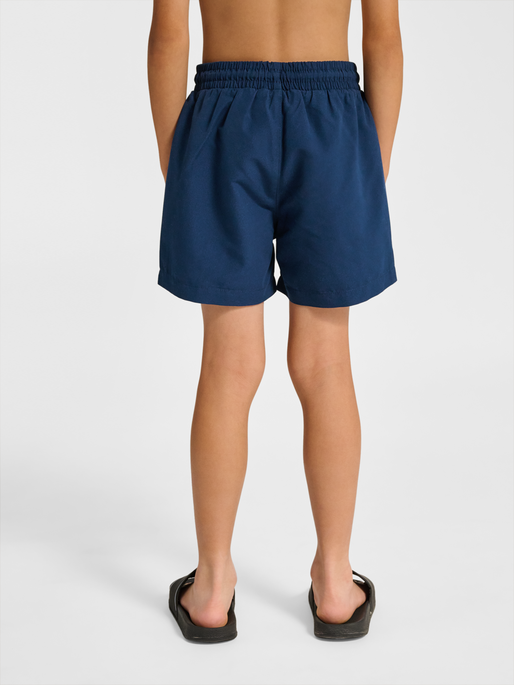 hmlJR REG BOARD SHORTS, DRESS BLUES, model