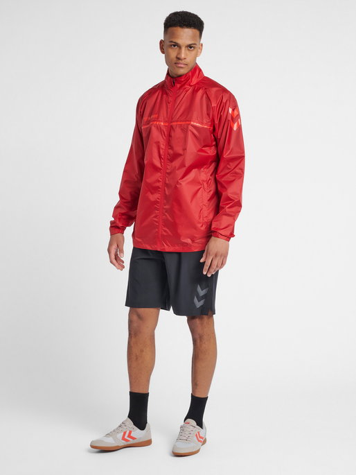 hmlAUTHENTIC PRO JACKET, CHILI PEPPER, model